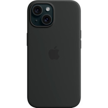 Чехол APPLE для iPhone 15 Silicone Case with MagSafe Black (MT0J3ZM/A)