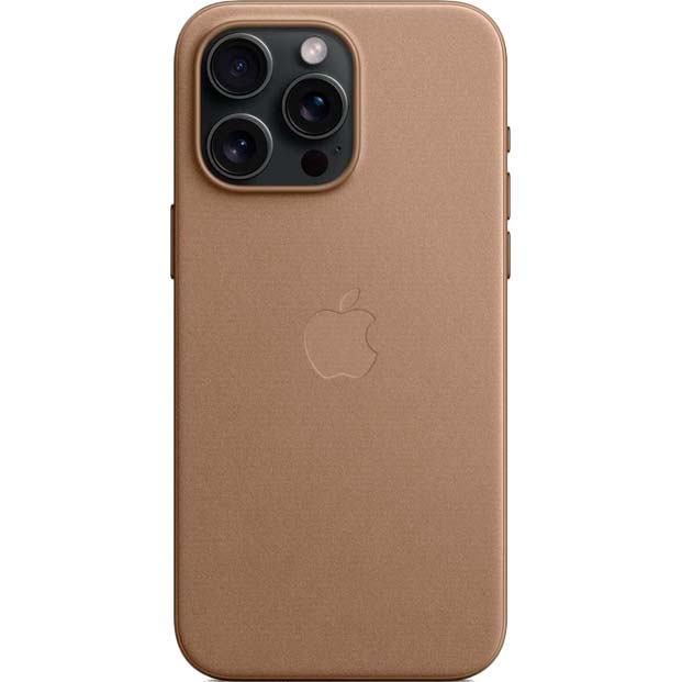 Чохол APPLE для iPhone 15 Pro Max FineWoven Case with MagSafe Taupe (MT4W3ZM/A) Колір коричневий
