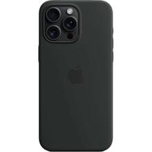 Чохол APPLE для iPhone 15 Pro Max Silicone Case with MagSafe Black (MT1M3ZM/A)