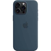 Чохол APPLE для iPhone 15 Pro Max Silicone Case with MagSafe Storm Blue (MT1P3ZM/A)