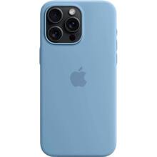 Чехол APPLE для iPhone 15 Pro Max Silicone Case with MagSafe Winter Blue (MT1Y3ZM/A)
