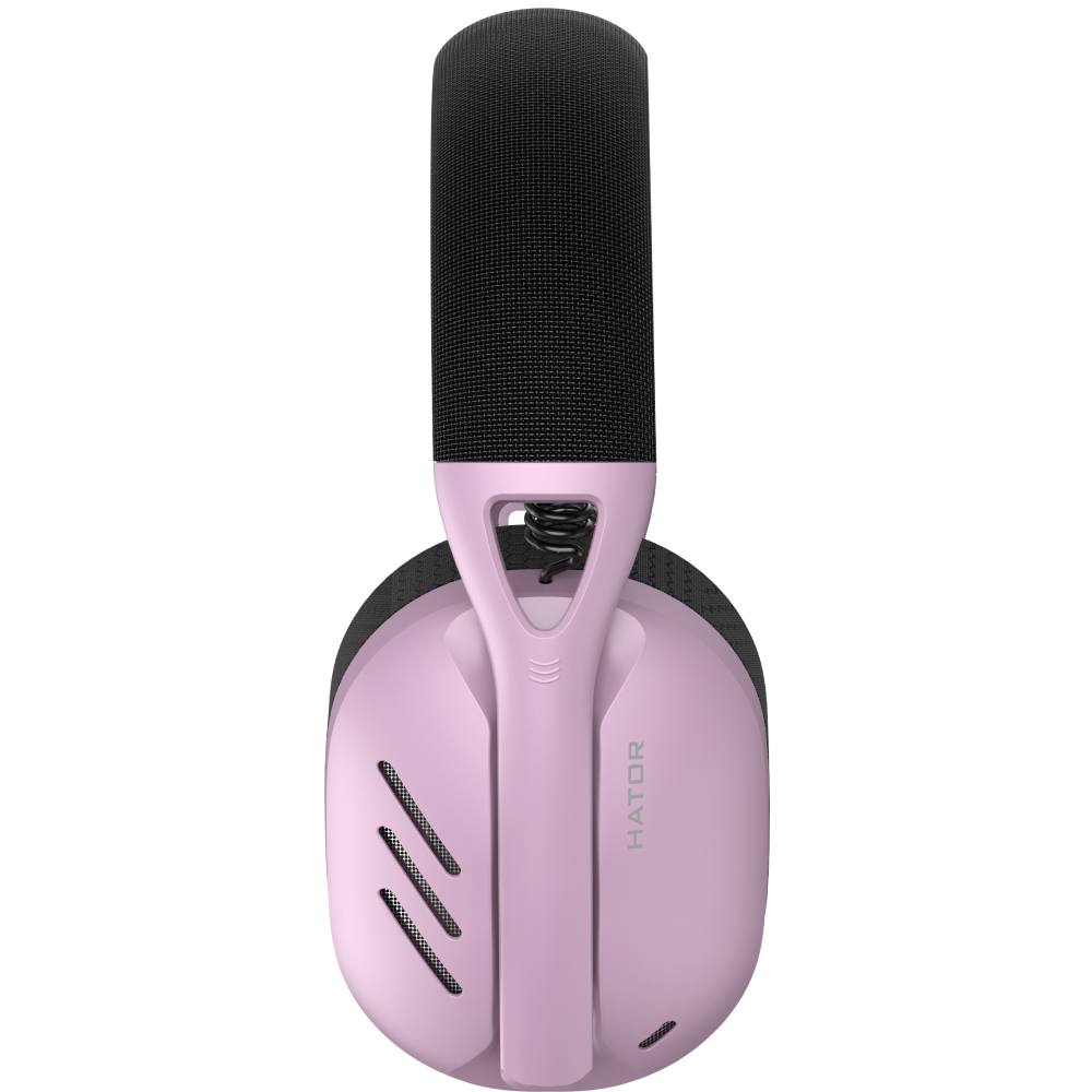 Гарнітура HATOR Hyperpunk 2 Wireless Tri-mode Black/Lilac (HTA-859) Особливості регулятор гучності