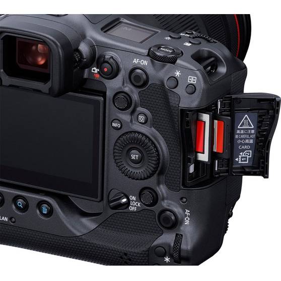 Зовнішній вигляд Фотоапарат CANON EOS R3 body (4895C014AA)