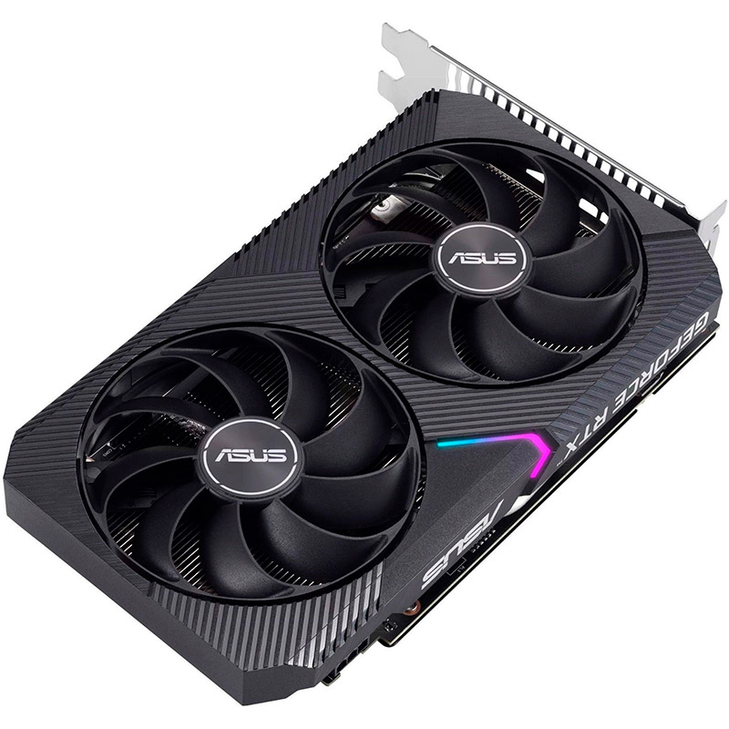 Видеокарта ASUS GeForce RTX 3050 8Gb 128Bit 1852/14000MHz DUAL OC V2 (90YV0GH6-M0NA00) Тип памяти GDDR6