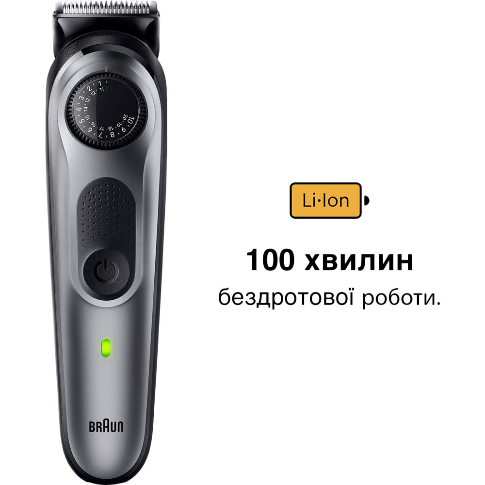 Тример BRAUN BeardTrimmer BT5440 (80708199) Область застосування вуса