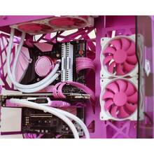 Кулер корпусний ID-COOLING ZF-12025-PINK PWM
