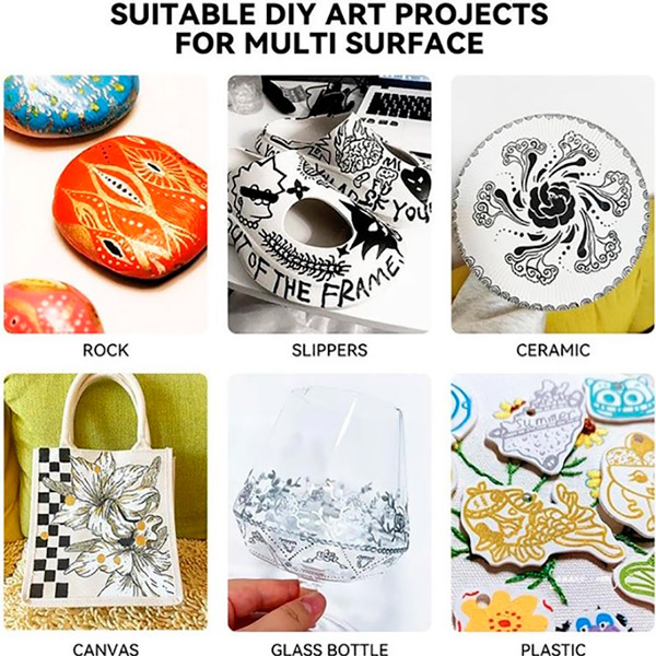 Маркеры Arrtx Акриловые AACM-0500-10A 10 шт (LC303601) Материал пластик