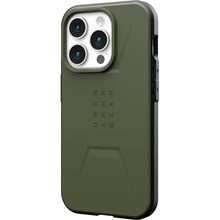Чехол UAG Civilian Magsafe для Apple iPhone 15 Pro Olive Drab (114275117272)