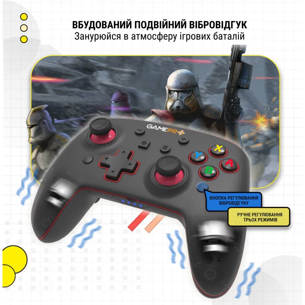 Внешний вид Геймпад GAMEPRO MG1200