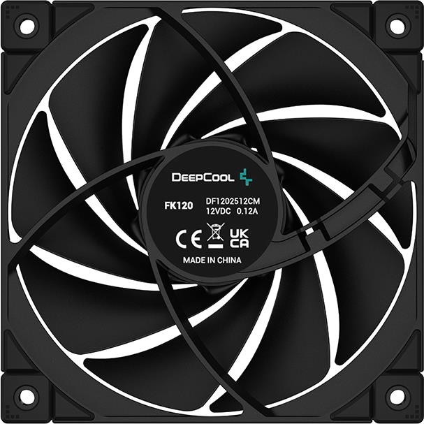 Кулер корпусный DEEPCOOL FK120 Black (R-FK120-BKNPF1-G-1) Конструкция системы охлаждения кулер