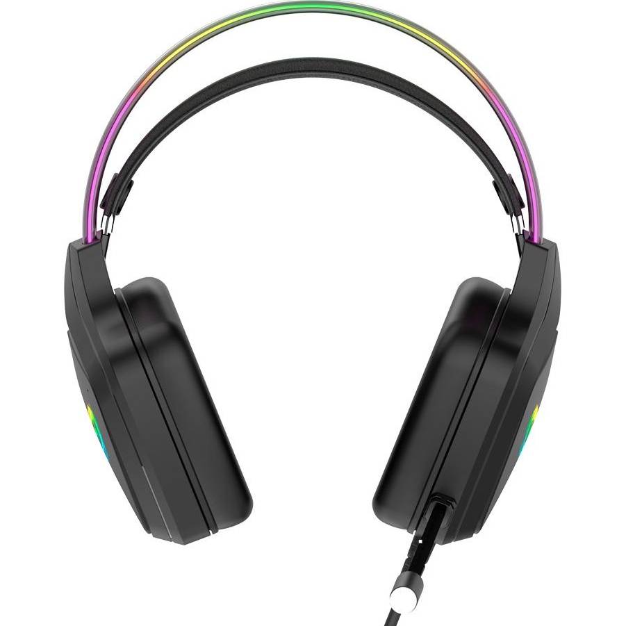 Фото Гарнітура CANYON Darkless GH-9A Gaming RGB 3.5mm USB Black (CND-SGHS9A)