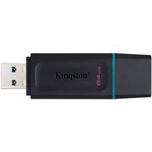 Флеш-драйв KINGSTON DT Exodia 64GB USB 3.2 Black/Teal 2 шт (DTX/64GB-2P)