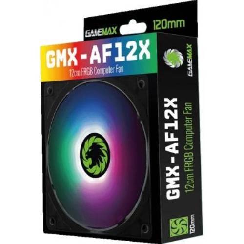 Кулер корпусный GAMEMAX GMX-AF12X Диаметр вентилятора, мм 120