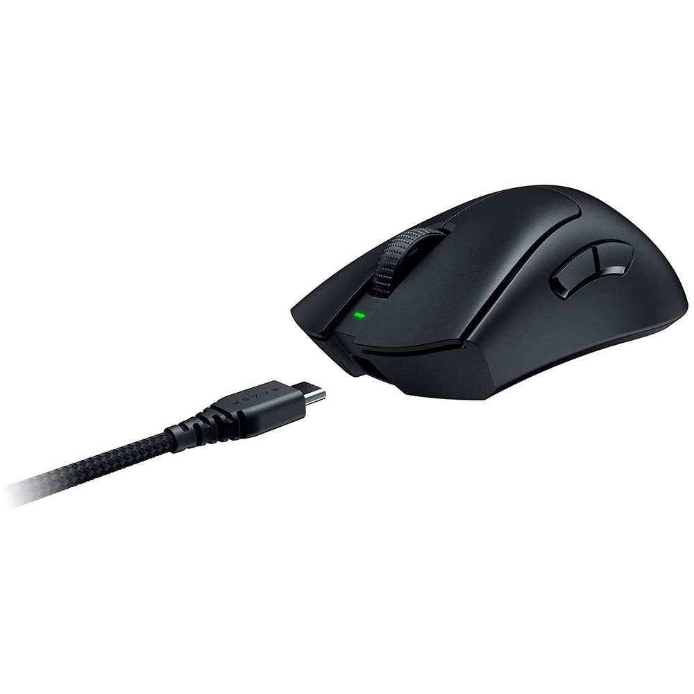 Мышь RAZER DeathAdder V3 PRO Wireless Black (RZ01-04630100-R3G1) Проводное подключение USB