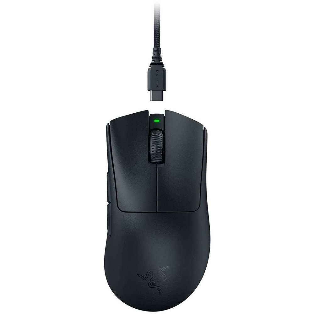 Мышь RAZER DeathAdder V3 PRO Wireless Black (RZ01-04630100-R3G1) Тип подключения комбинированное