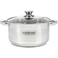 Набір каструль HOLMER 10 пр. (CS-11052-SS)