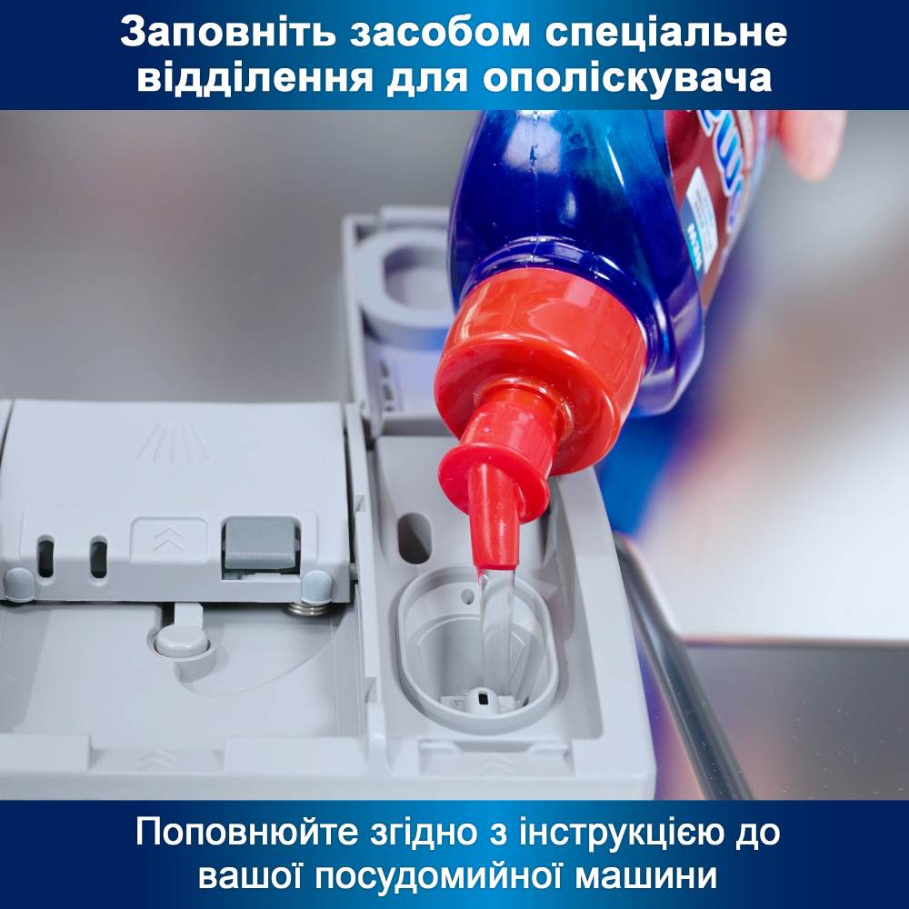 Ополіскувач SOMAT Потрійна дія 750 мл (9000100344098) Склад 5-15% нейоногенные ПАР, парфум, консерванти, метілхлорізотіазолінон, метілізотіазолінон.