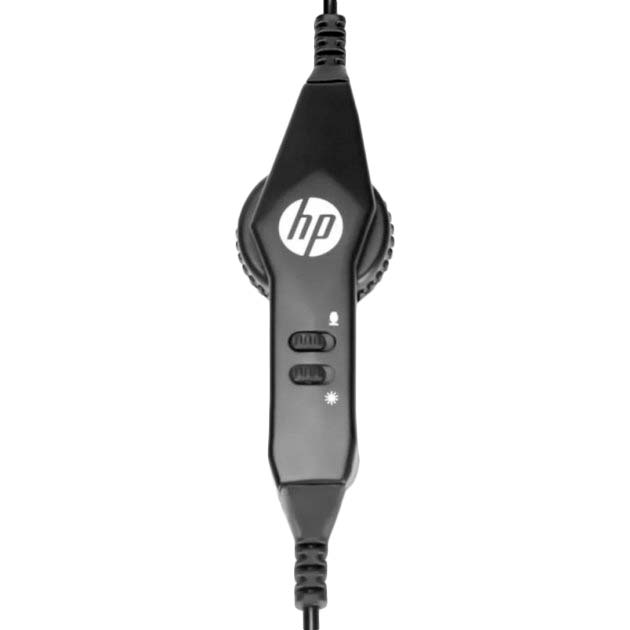 Гарнітура HP DHE-8003 Gaming 7.1 RGB USB Black Кріплення дуга (над головою)