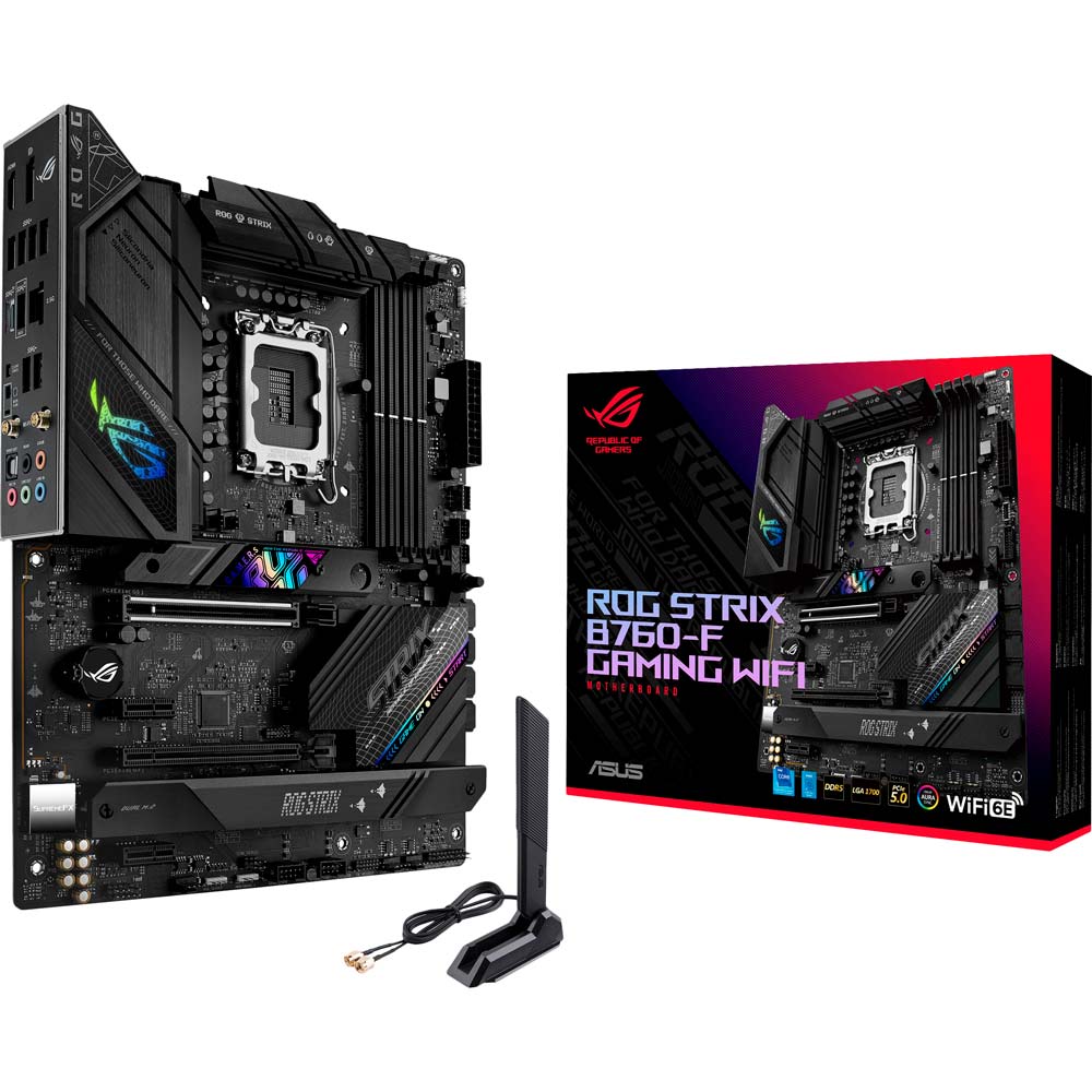 Материнська плата ASUS ROG STRIX B760-F GAMING WIFI (90MB1CT0-M0EAY0) Чіпсет Intel B760