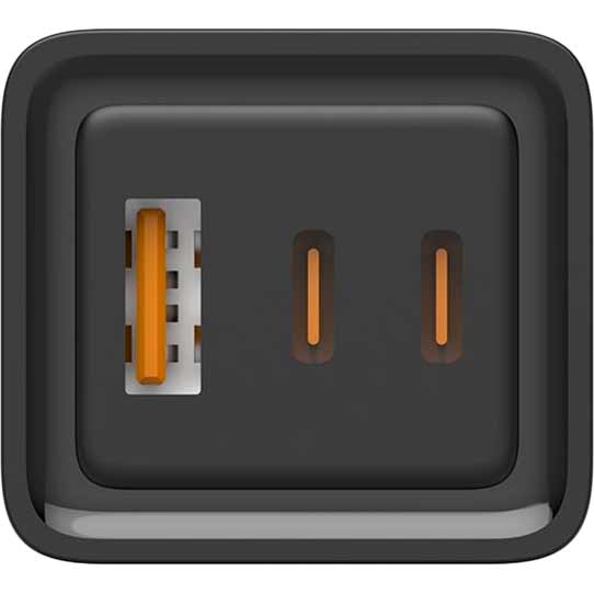 Зарядний пристрій ColorWay GaN3 Pro Power Delivery 65W Black (CW-CHS039PD-BK) Вихідний роз'єм USB