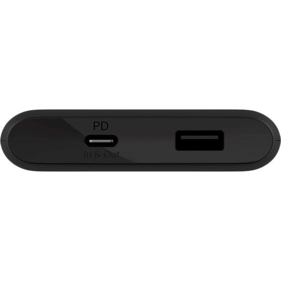Powerbank BELKIN 10000mAh 18W Black (BPB001BTBK) Входной разъем USB Type-C