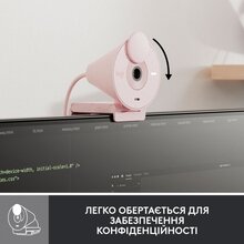 Web-камера LOGITECH BRIO 300 FHD Rose (960-001448)