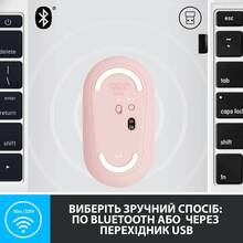 Мышь LOGITECH Pebble M350 Rose (910-005717)