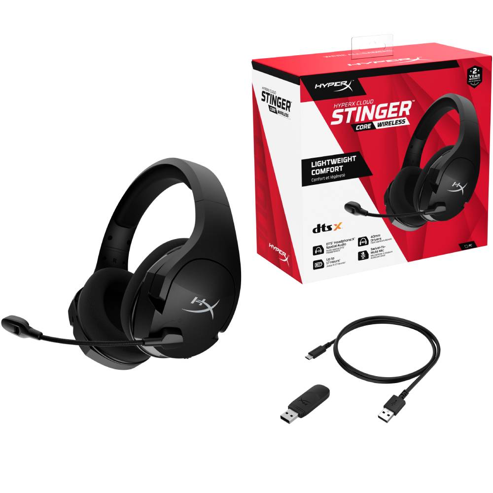 Покупка Гарнітура HyperX Cloud Stinger Core Wireless DTS Black (HHSS1C-BA-BK/G)