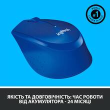 Миша LOGITECH M330 Blue (910-004910)