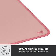 Килимок LOGITECH Desk Mat Studio Series Darker Rose (956-000053)