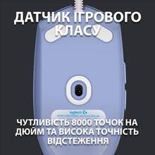 Мышь Logitech G102 Lightsync USB Lilac (L910-005854)