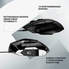 Миша LOGITECH G502 X Black (910-006138)