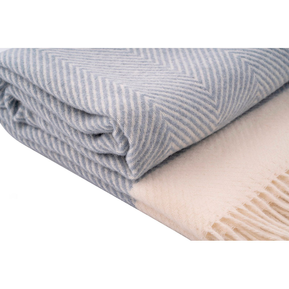 Внешний вид Плед ARDESTO Leonardo Bianco 140 x 200 см Blue (ART0503LB)