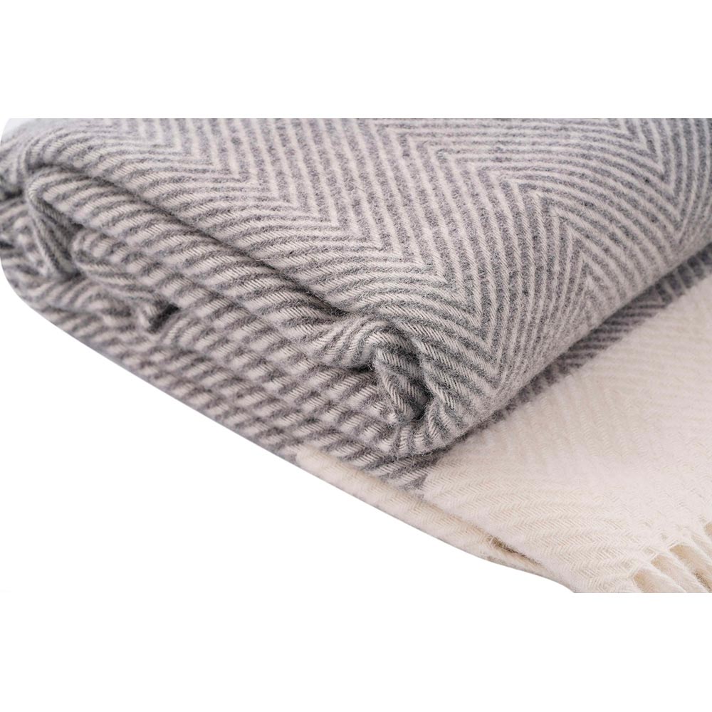 Зовнішній вигляд Плед ARDESTO Leonardo Bianco 140 x 200 см Grey (ART0502LB)