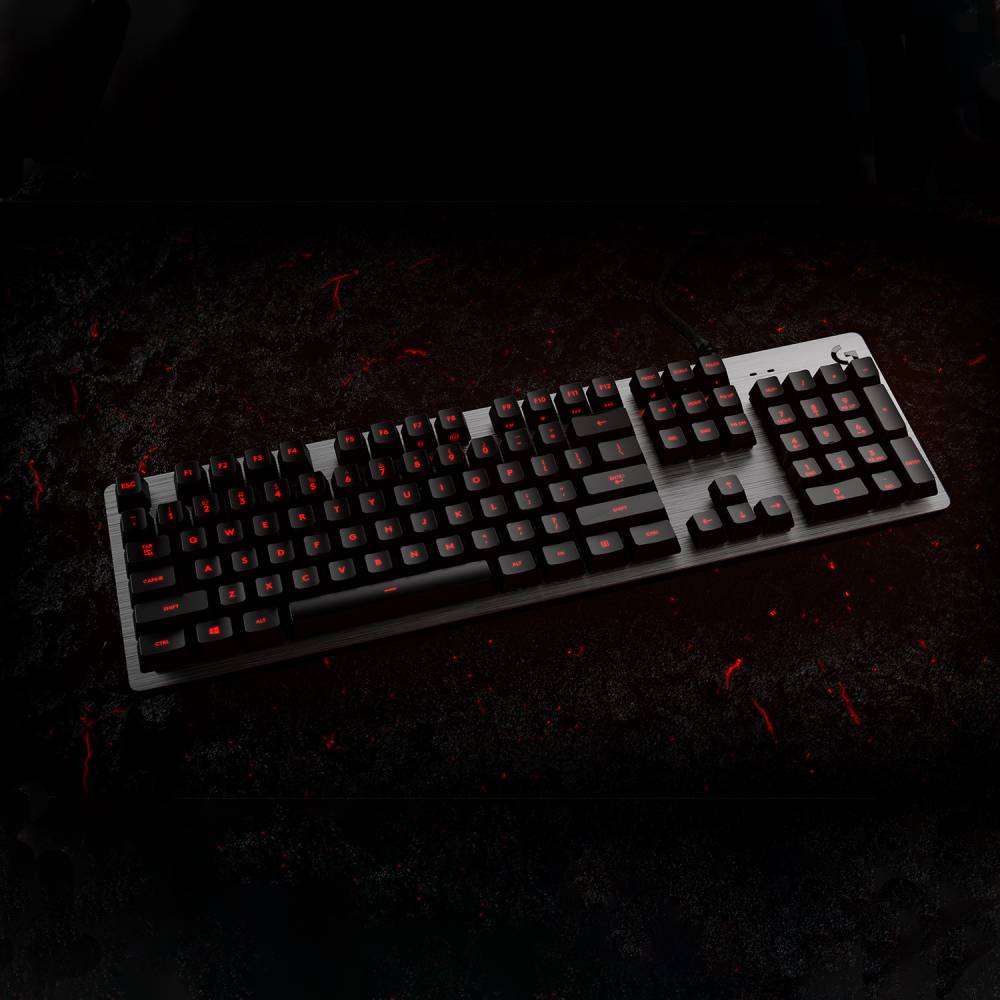 Фото Клавіатура LOGITECH G413 Gaming US Carbon (920-008310)