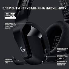 Гарнитура LOGITECH G733 Lightspeed Wireless RGB Black (981-000864)