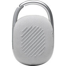 Портативна акустика JBL Clip 4 Eco White (JBLCLIP4ECOWHT)