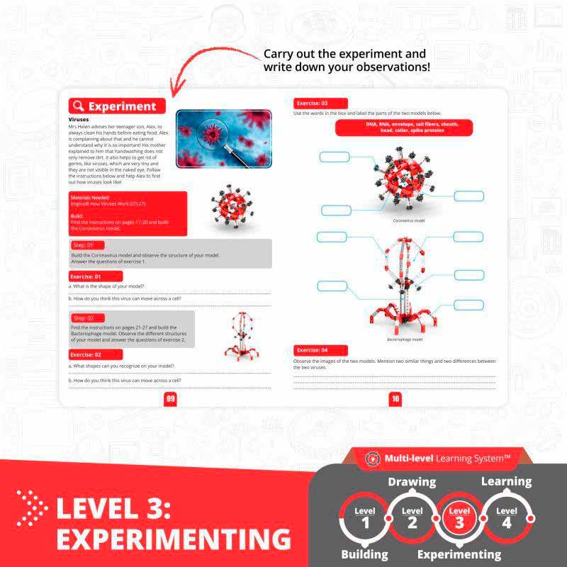 Конструктор Engino Stem: Микробиология (STL27) Для кого универсально