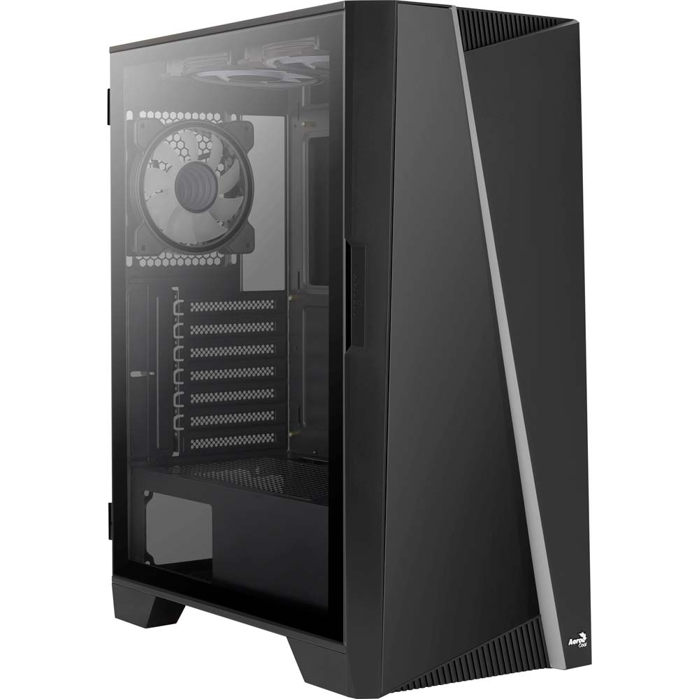 Корпус AeroCool Mirage Black (Mirage-G-BK-v2) Максимальна довжина відеокарти 356