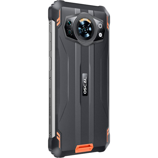 Смартфон OSCAL S80 6/128 Gb Dual Sim Orange Матрица IPS