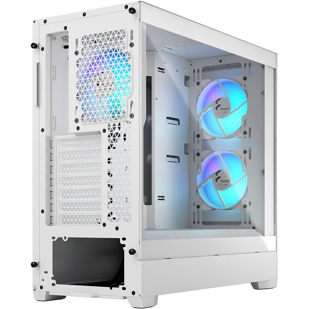Зовнішній вигляд Корпус Fractal Design Pop Air RGB White TG ClearTint (FD-C-POR1A-01)