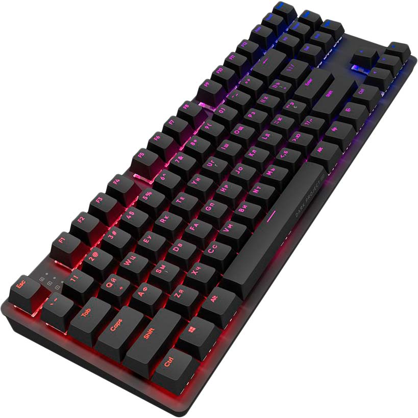 Клавіатура Dark Project One KD87A ABS G3MS Mechanical Sapphire Black (DPO-KD-87A-000300-GMT) Підключення дротове