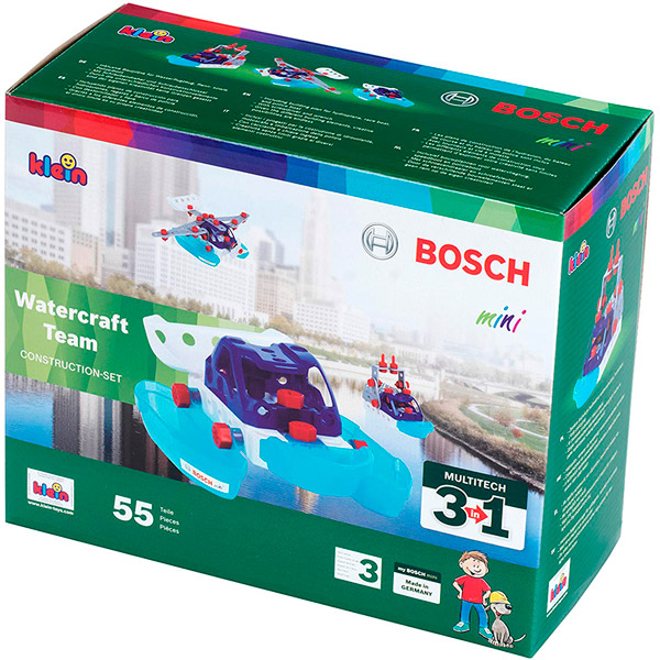 Ігровий набір BOSCH Mini Катер (8794) Матеріал пластик