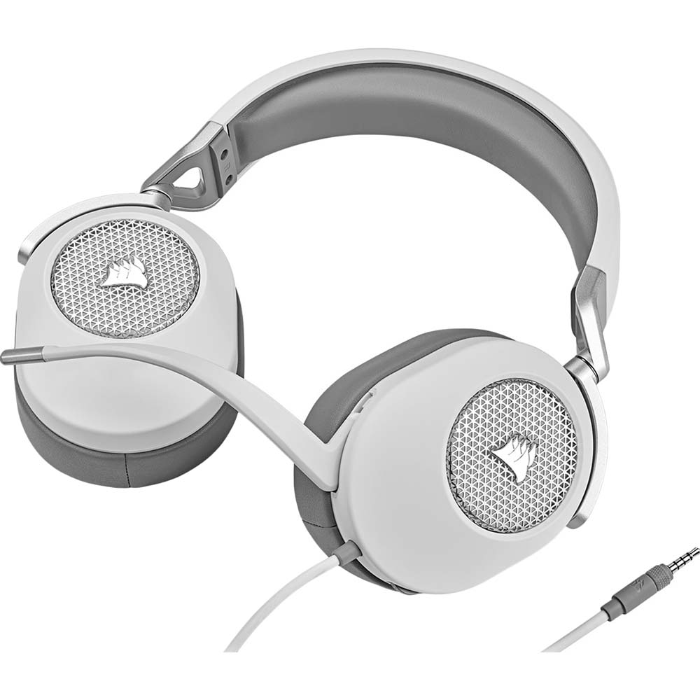 Гарнитура Corsair HS65 Surround Headset White (CA-9011271-EU) Особенности регулятор громкости