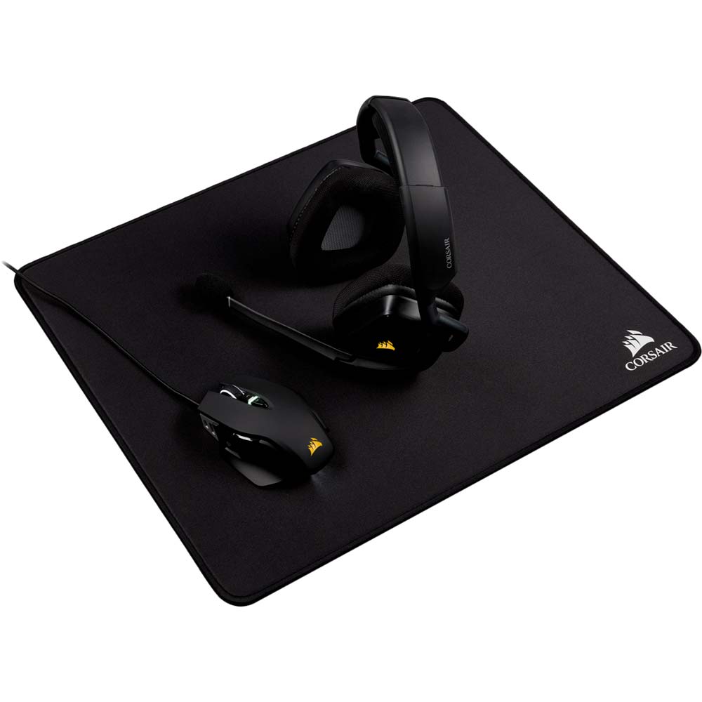 Килимок Corsair MM350 Champion Series Premium Anti-Fray Cloth Black (CH-9413560-WW) Матеріал поверхні тканина