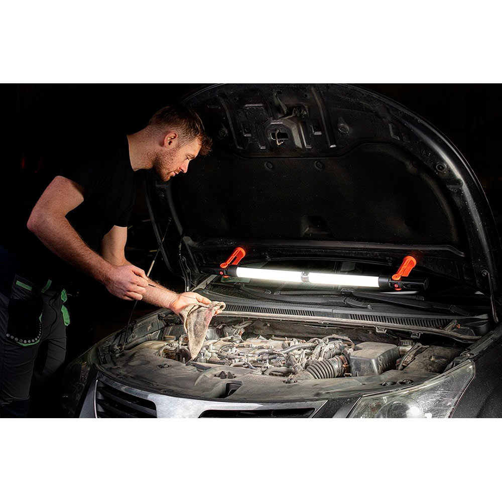 Внешний вид Фонарь инспекционный NEO TOOLS 2 х 350 люмен 2 х 45 Вт USB 2 х 2200 мАч (99-047)