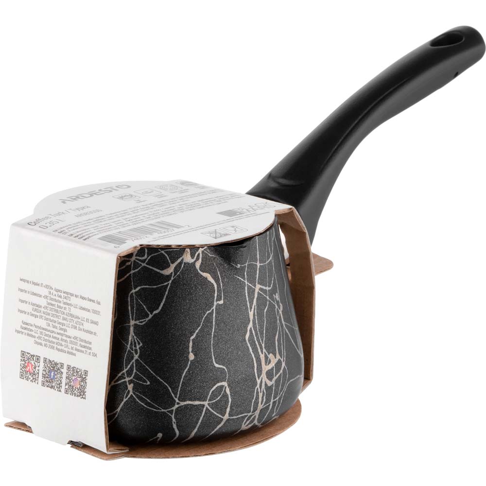 Турка Ardesto Black Mars 350 мл (AR0835SG) Кількість готованих чашок 1