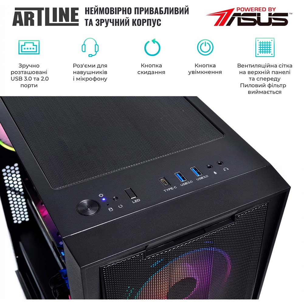 Изображение Компьютер ARTLINE Gaming X91v48