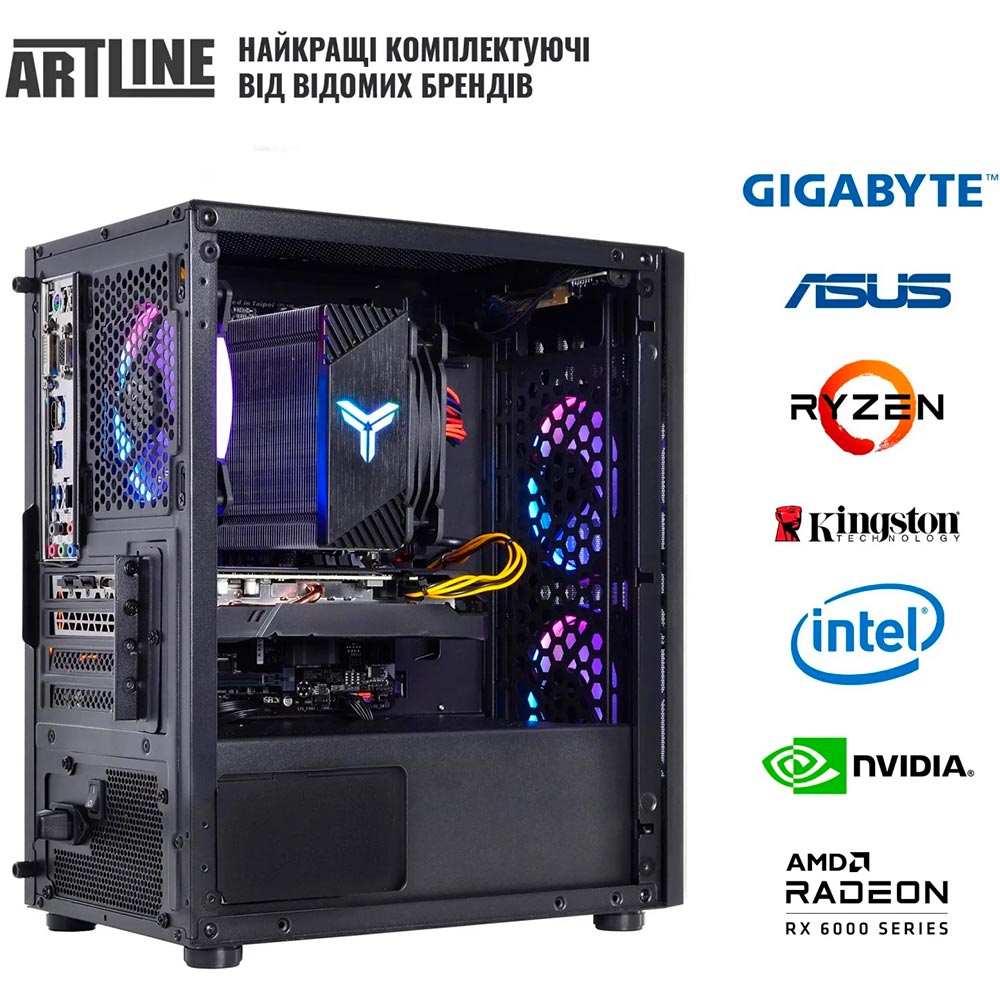 Зображення Комп'ютер ARTLINE Gaming X61v16