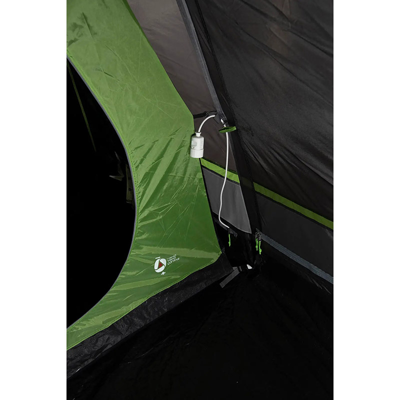 Намет HIGH PEAK Brixen 4.0 Light Grey/Dark Grey/Green (11815) Форма тунельна